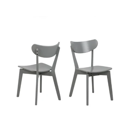 Rodby 2 eetkamerstoel - lichtgrijs - Image 5