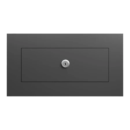 Muurdoorwerp/wand brievenbus Nova in zwart - Image 4