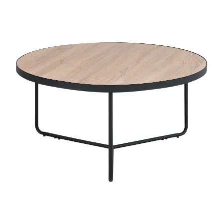 Salontafel lichtbruin/zwart MELODY L - Image 4