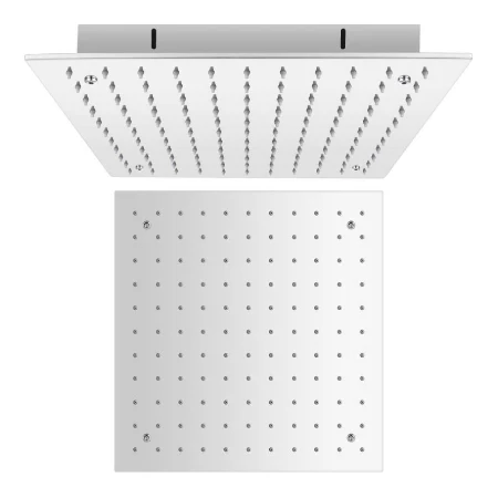 Milano Arvo - Moderne 400mm inbouwdouchekop Chroom - Image 3