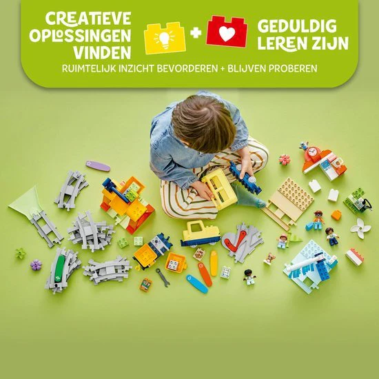 LEGO DUPLO - Stad Grote interactieve buurttrein set - 10428 - Image 3