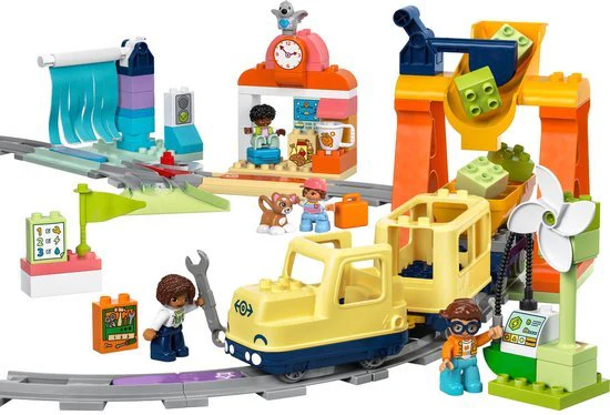 LEGO DUPLO - Stad Grote interactieve buurttrein set - 10428 - Image 8