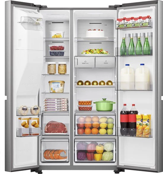 Hisense Amerikaanse koelkast RS818N4TIC - RVS - Image 4