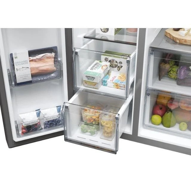 Haier Amerikaanse koelkast HSW79F18ANMM - Side By Side - Image 9