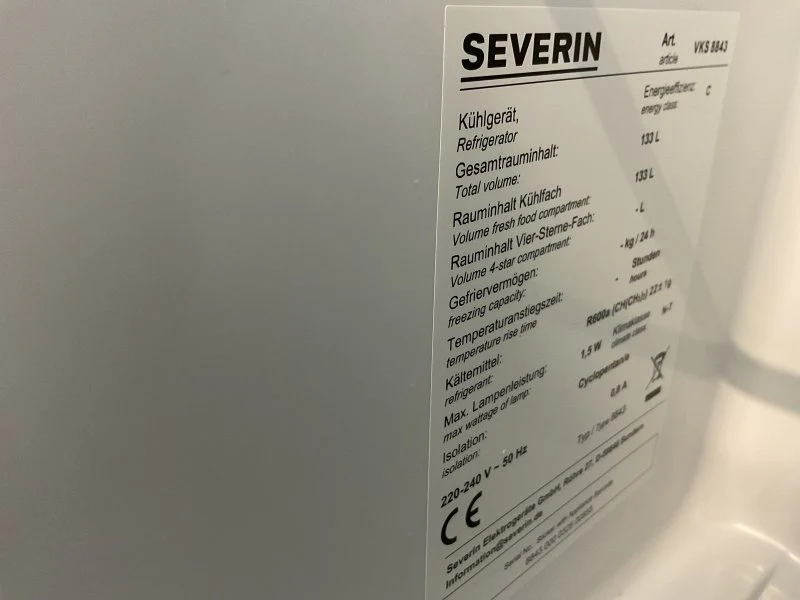 Severin koelkast VKS 8843 - Tafelmodel - Wit - Image 10